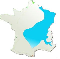 Carte climat continental